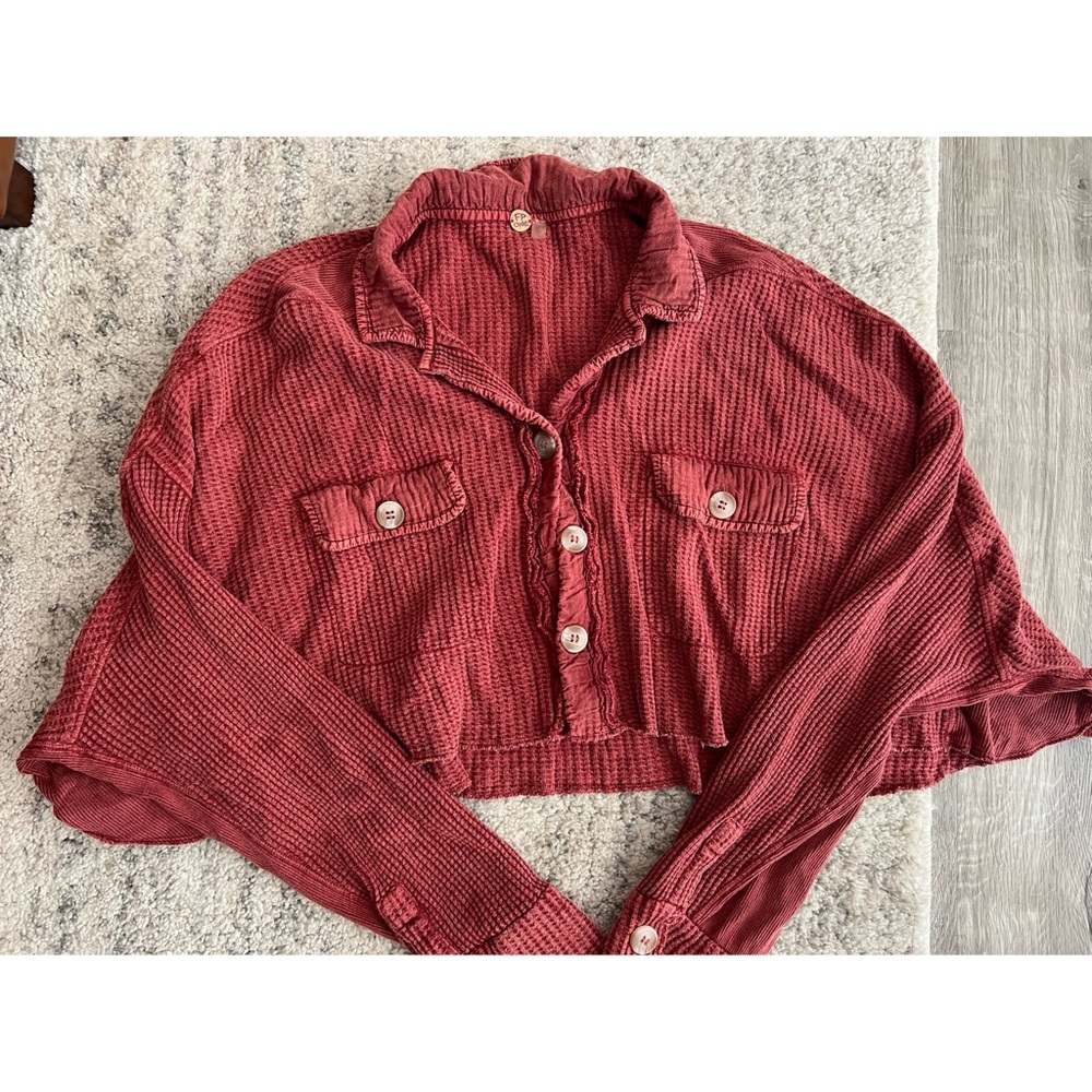 Free People Cropped Scout Jacket